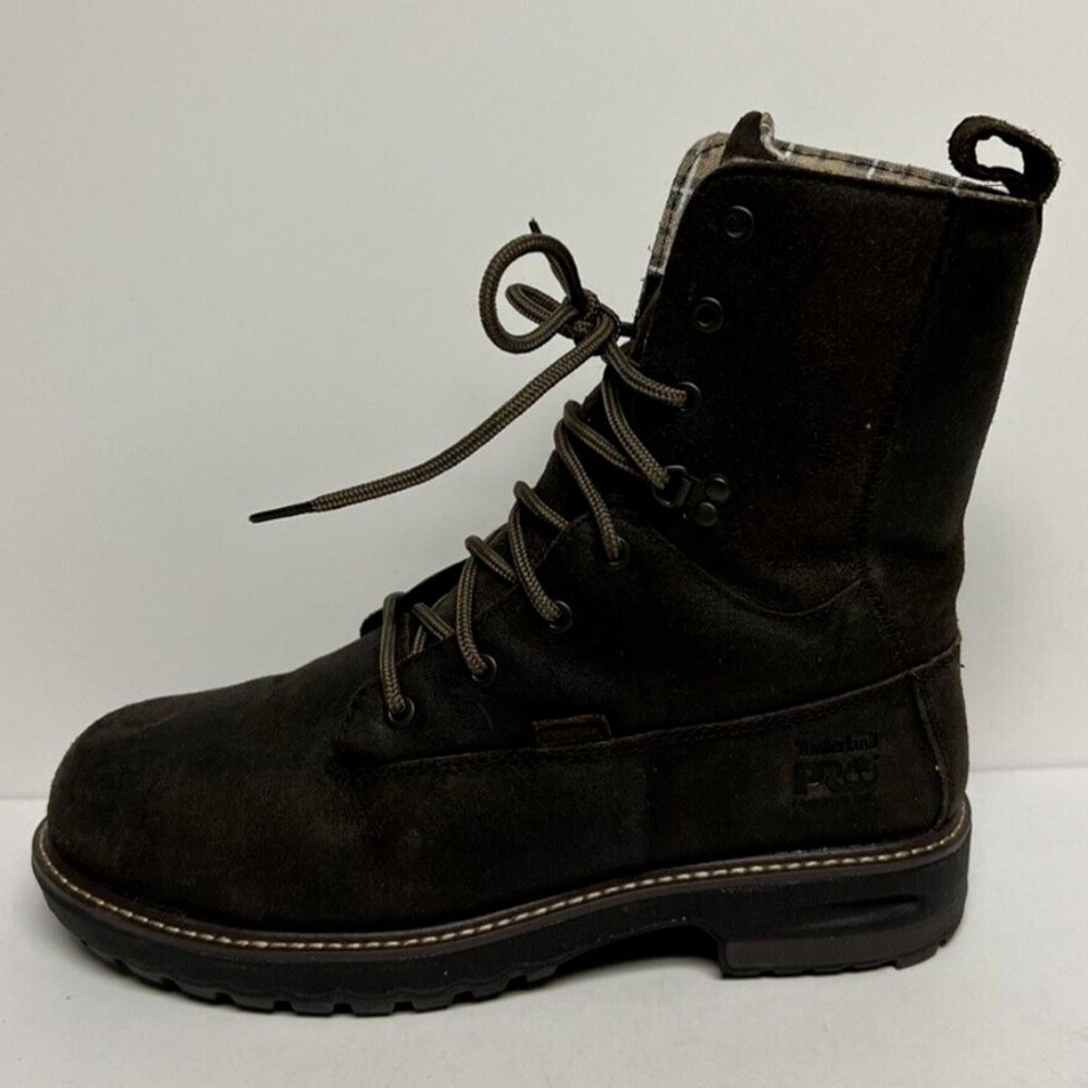 Timberland Pro Women's Hightower 8” Composite Toe Waterproof Boot, Size 8.5 EE